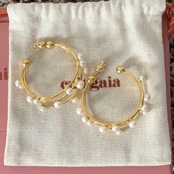 Cult Gaia Shanti large earrings. NWT - Picture 4 of 7